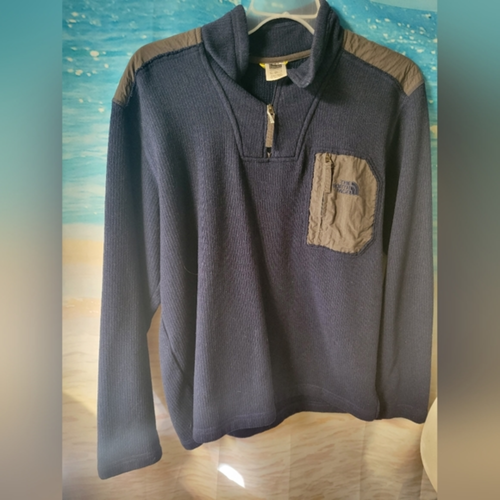 The North Face‎ Mens Quarter Zip Size Large Pullover